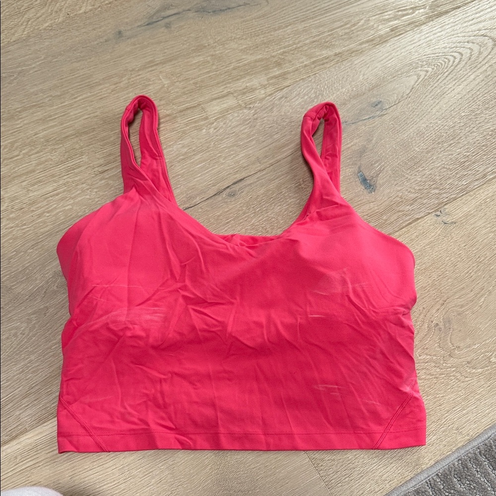 Lululemon Vibrant Pink Sports Bra